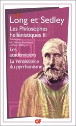 Les Philosophes hellénistiques