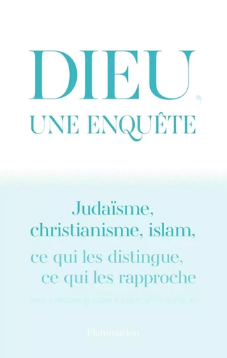 Dieu, une enquête - Katelle Berthelot, Dionigi Albera - FLAMMARION