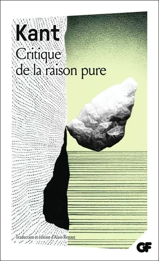 Critique de la raison pure - Emmanuel Kant - FLAMMARION