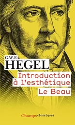 Introduction à l'esthétique, le Beau