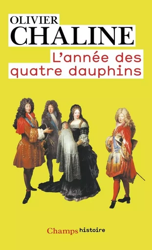 L'Année des quatre dauphins - Olivier Chaline - FLAMMARION