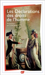 Les Déclarations des droits de l'homme