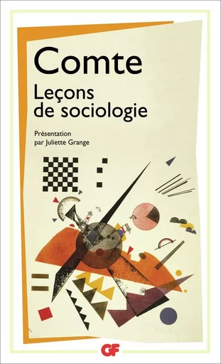 Leçons de sociologie - Auguste Comte - FLAMMARION