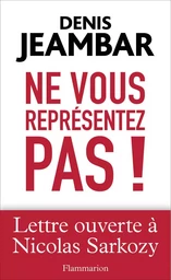 Ne vous représentez pas !