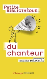 Petite bibliotheque du chanteur