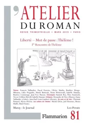 L'Atelier du roman