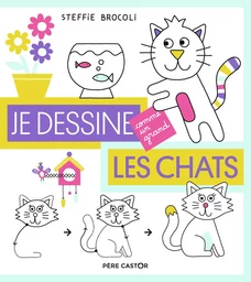 Je dessine comme un grand - Les chats