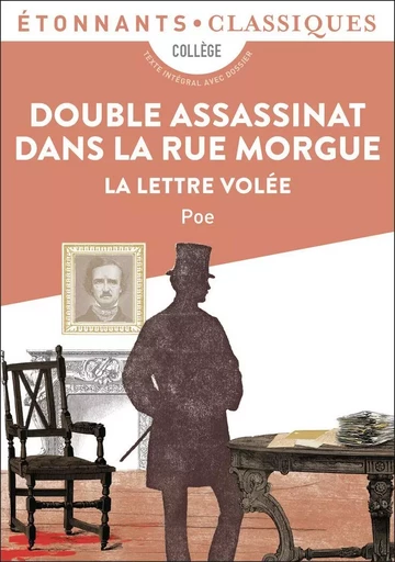 Double Assassinat dans la rue Morgue - La Lettre volée - Edgar Allan Poe - FLAMMARION