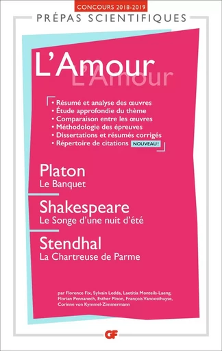 L'Amour - Sylvain Ledda, Esther Pinon, Florence Fix, Corinne von Kymmel-Zimmermann, François Vanoosthuyse, Laetitia Monteils-Laeng, Florian Pennanech,  Collectif - FLAMMARION