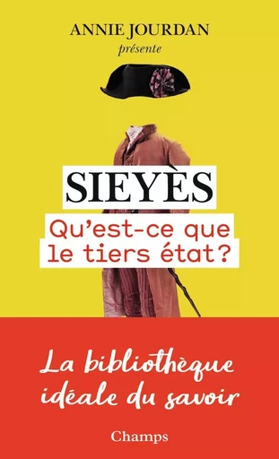 Qu'est-ce que le tiers état ? - Emmanuel-Joseph Sieyès - FLAMMARION