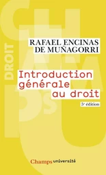 Introduction générale au droit