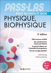 PASS & LAS Tout en QCM - Physique, Biophysique - 5e éd.