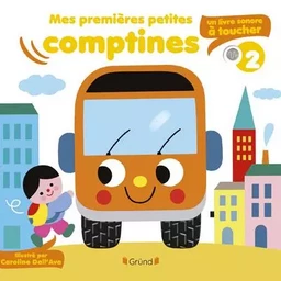 Mes premières petites comptines à toucher - volume 2