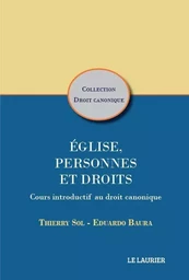 Eglise, Personnes et Droits