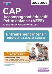 CAP Accompagnant éducatif Petite enfance - Épreuves professionnelles - EP1, EP2 et EP3