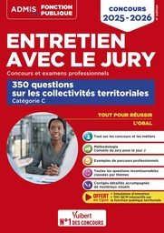 Entretien avec le jury - 350 questions sur les collectivités territoriales - Catégorie C