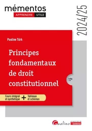 Principes fondamentaux de droit constitutionnel