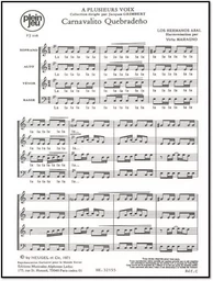 LOS HERMANOS ABAL : CARNAVALITO QUEBRADENO - CHOEUR MIXTE - SATB