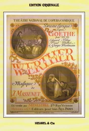 JULES MASSENET : WERTHER - VOIX ET PIANO - OPERA-OPERETTE