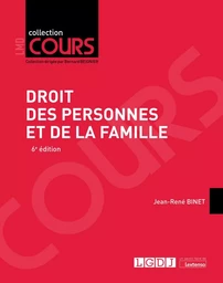 Droit des personnes et de la famille