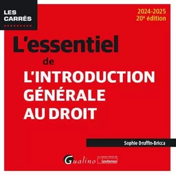 L'essentiel de l'introduction générale au droit