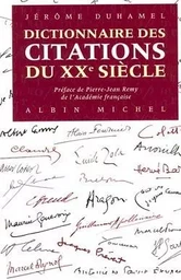 Dictionnaire des citations du XXe siècle