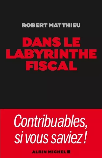 Dans le labyrinthe fiscal - Robert Matthieu - ALBIN MICHEL