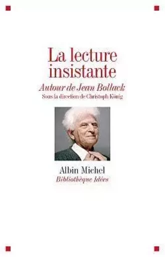 La Lecture insistante -  Colloque de Cerisy - ALBIN MICHEL