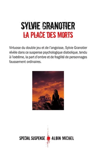 La Place des morts - Sylvie Granotier - ALBIN MICHEL