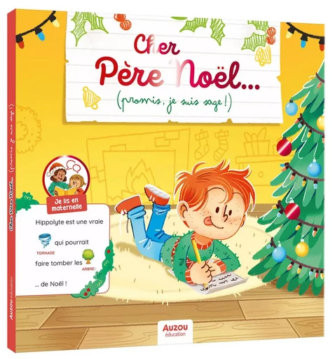 JE LIS EN MATERNELLE - CHER PÈRE NOËL... (PROMIS, JE SUIS SAGE !) - Béatrice Ruffié - AUZOU EDITIONS