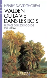 Walden ou la vie dans les bois (Espaces Libres - Idées)