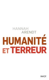 Humanité et terreur