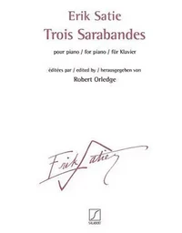 TROIS SARABANDES PIANO