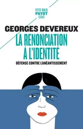 La renonciation à l'identité