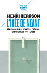 L'idée de néant