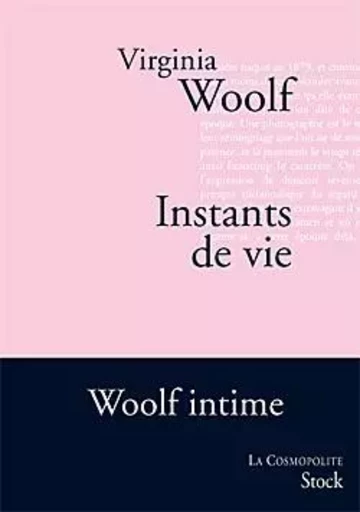 Instants de vie - Virginia Woolf - STOCK