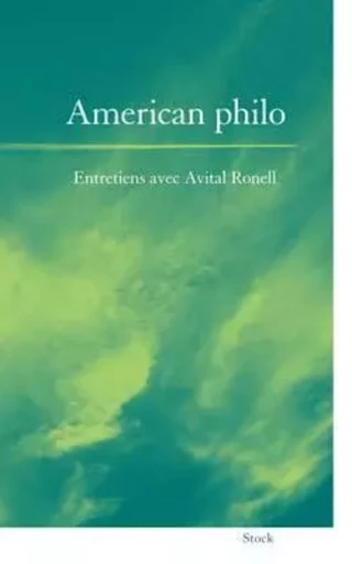 American philo - Avital Ronell - STOCK