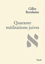 QUARANTE MEDITATIONS JUIVES