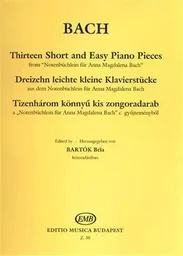 DREIZEHN LEICHTE KLEINE KLAVIERSTUCKE AUS DEM NO PIANO