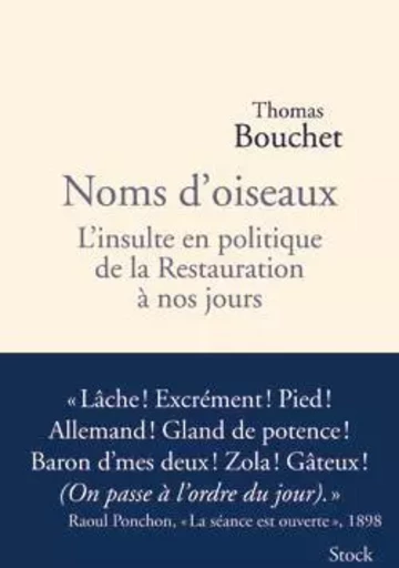 Noms d'oiseaux - Thomas Bouchet - STOCK