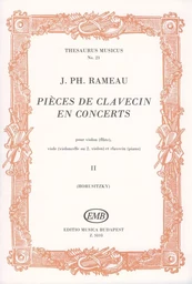 PIECES DE CLAVECIN EN CONCERTS