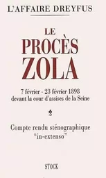 Le Procès de Zola