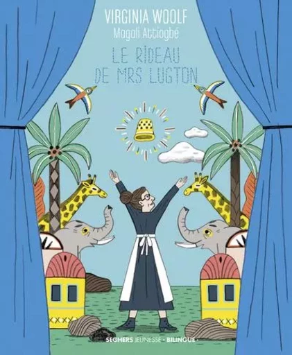 Le Rideau de Mrs Lugton - edition bilingue - Virginia Woolf, Magali Attiogbé - Groupe Robert Laffont