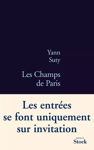 Les Champs de Paris - Yann Suty - STOCK