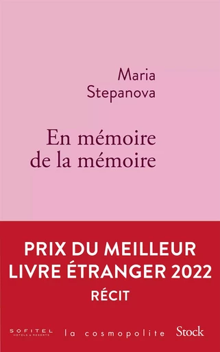 En mémoire de la mémoire - Maria Stepanova - STOCK