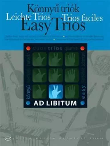 EASY TRIOS / LEICHTE TRIOS -ENSEMBLE DE PARTITIONS -  DIVERS AUTEURS - EDITIO MUSICA