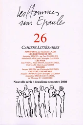 Les Hommes sans Epaules n°26 : Dossier Jacques Bertin, le poète du chant permanent