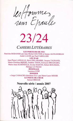 Les Hommes sans Epaules n°23/24 : Dossier Jorge Camacho chercheur d'or - Les HSE 23/24 - SANS EPAULES