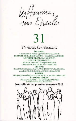 Les Hommes sans Epaules n°31 : Dossier Horizons poétiques de la mort - Les HSE 31 - SANS EPAULES