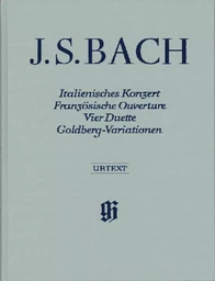 CONCERTO ITALIEN, OUVERTURE FRANCAISE,  DUOS BWV 802 A 805 - VARIATIONS GOLDBERG